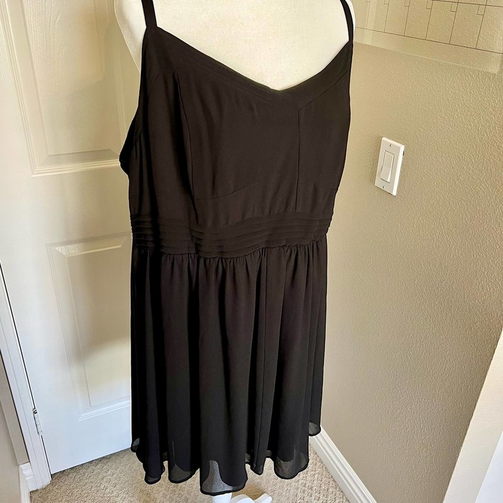 Torrid Plus Size Black Mini Dress